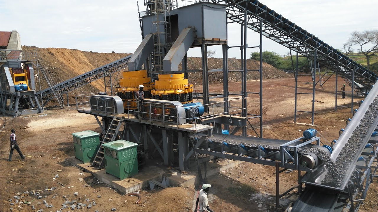 Transportador de cinta en minería, cemento e agricultura